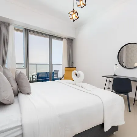 White Sage - Incredible Full Sea And Dubai Eye View In Marina Apartment Exterior photo